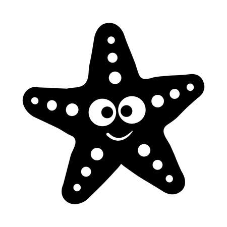 Starfish Vector Iconのイラスト素材