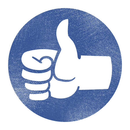 Thumbs Up Vector Iconのイラスト素材