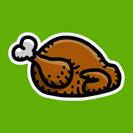 Thanksgiving Turkeyのイラスト素材