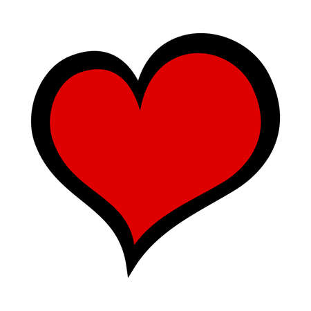Heart vector iconのイラスト素材