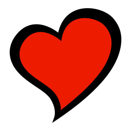 Heart vector iconのイラスト素材