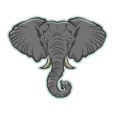 Elephant Headのイラスト素材