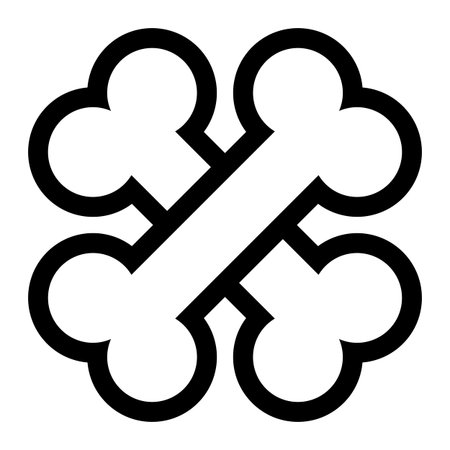 Bone vector icon