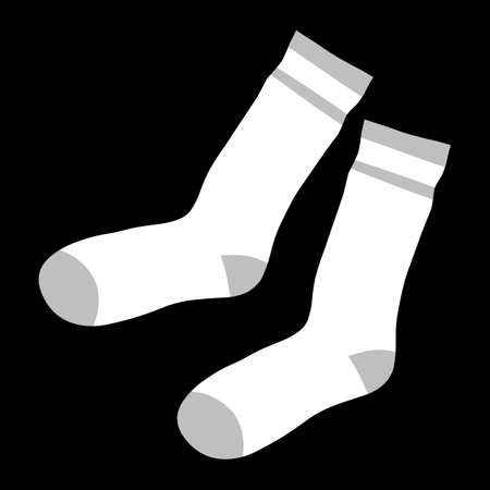 Socks Clothing for Feetのイラスト素材