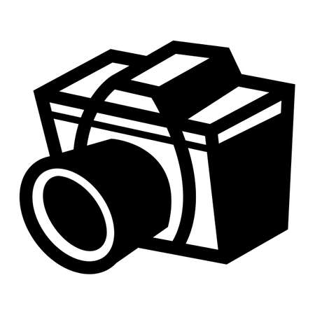 Photography Camera vector iconのイラスト素材