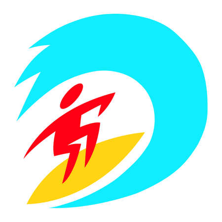 Surferのイラスト素材