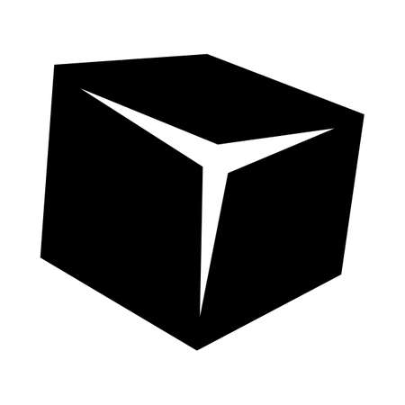 Frozen ice cubeのイラスト素材