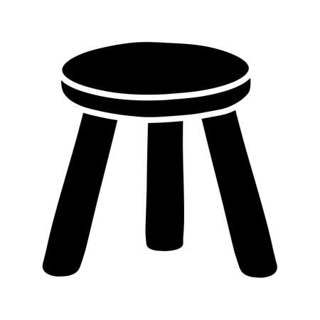 Stool Chair Seating Furniture Illustrationのイラスト素材