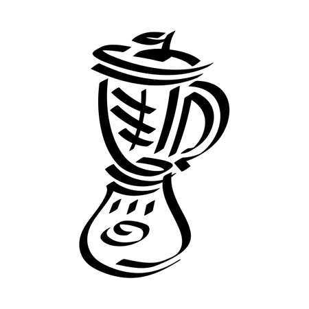 Food Processor Blenderのイラスト素材