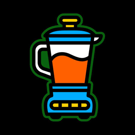 Food Processor Blenderのイラスト素材