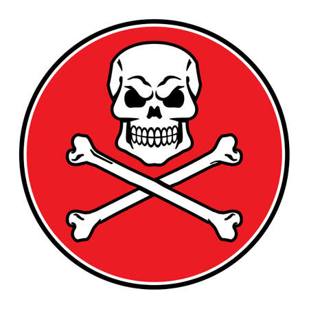 Skull graphicのイラスト素材