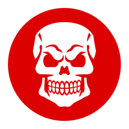 Skull graphicのイラスト素材
