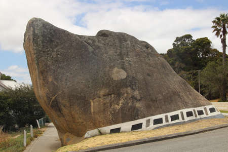 Dog Rock in Albany WAの写真素材