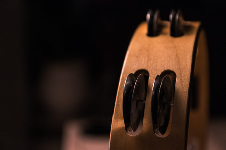 Tambourine Wallpaper with Warm Light