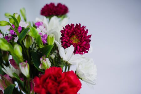 Mother's Day Bouquet Red06の写真素材
