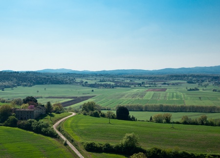 Tuscan landscape.の写真素材