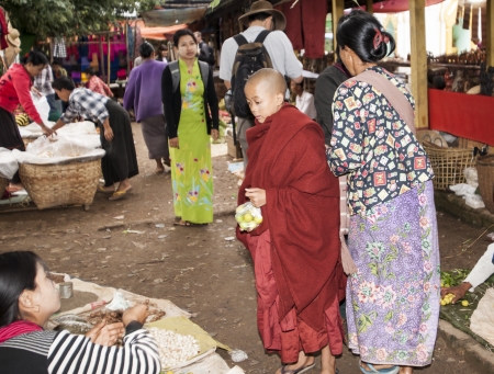 Myanmar travel and people images.のeditorial素材