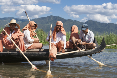 Myanmar travel and people images.のeditorial素材