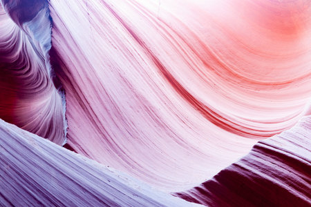 Lower Antelope Canyon  textures and backgrounds of intense colors and swirl patterns in limestone...