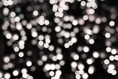 Bokeh monochromatic dot background small circles hint of color
