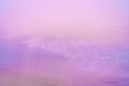 Abstract coastal imageryfor background or spiritual usemotion blur effectの写真素材