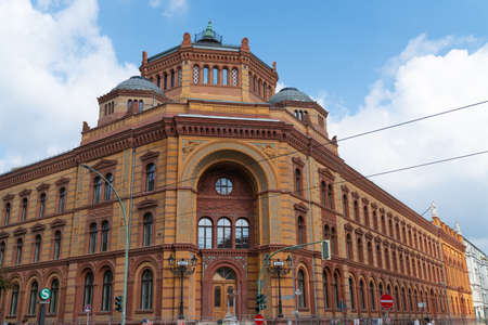 Berlin Germany 27 2012; Italian revival style architectural example old post office in cityのeditorial素材