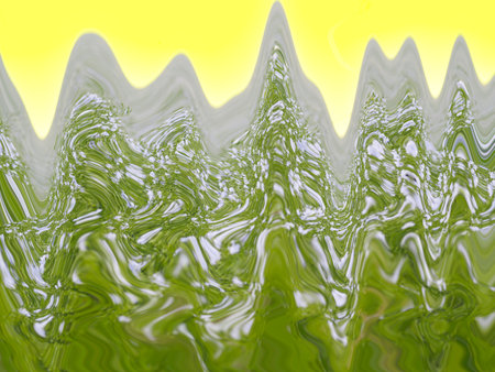 Weird effect mentally destabilizing visual impactの写真素材