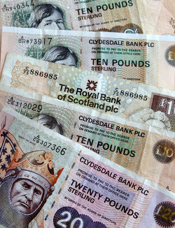 Scottish Currencyの写真素材
