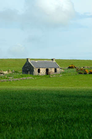 The derelict Bothyの写真素材