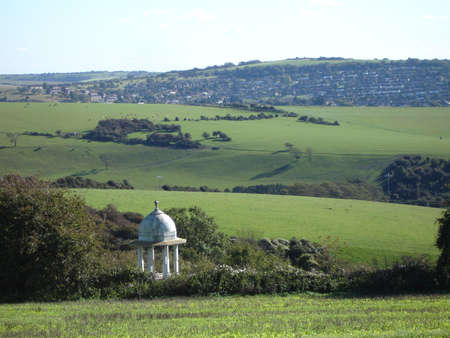 The Chattri war memorial on the South Downs near Brightonのeditorial素材