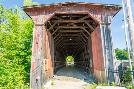 The Contoocook Railroad Bridge is a covered bridge on the former Contoocook Valley (first Concord &...