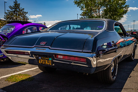 Reno, NV - August 4, 2021: 1969 Buick Gran Sport Hardtop Coupe at a local car show.