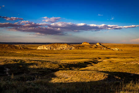 Pawnee National Grassland is a United States Forest Service unit located in northeastern Colorado on the Colorado Eastern Plains in the South Platte River basin.の写真素材