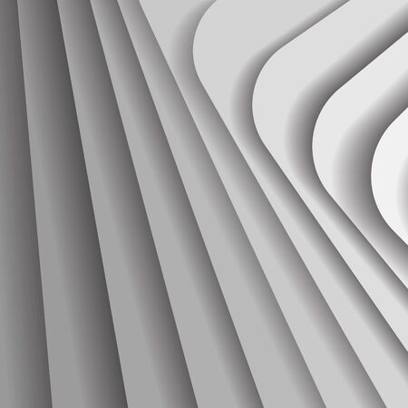 Paper sheets. Abstract background. Vector illustration with stripesのイラスト素材