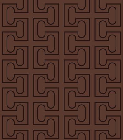 Strict geometric seamless pattern. Abstract linear backgroundのイラスト素材