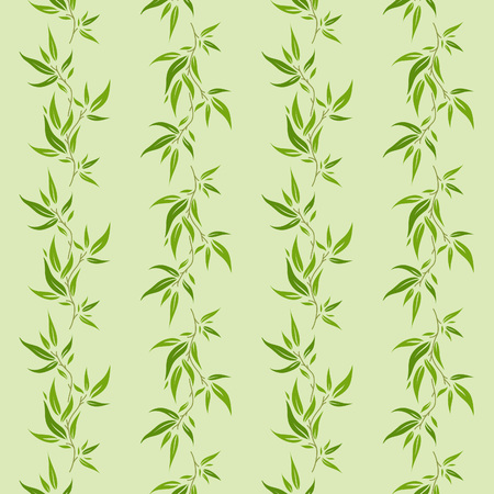 Floral seamless pattern.  Vines in the jungleのイラスト素材
