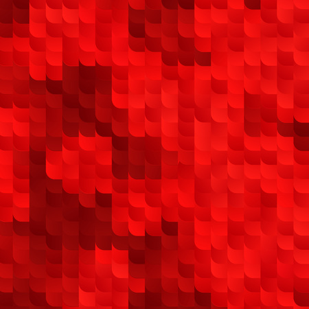 Abstract Red Vector Background with Random Gradient Tiles. Ruby Bg Modern Texture.のイラスト素材