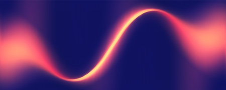 Colorful Fluid Gradient Shape Background with Place fo Text. Abstract Backdrop for Banner, Poster,...