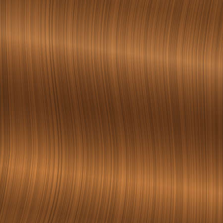 Blond Straight Hair Texture. Wavy Glossy Blonde Hair. Vector Realistic 3d Illustration. Design Element for Beauty Salonsのイラスト素材