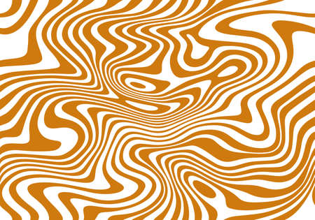 Abstract Seamless Pattern with Flowing Salted Caramel. Vector Sweet Texture. Creative Food Background for Packaging Design and Advertisementのイラスト素材