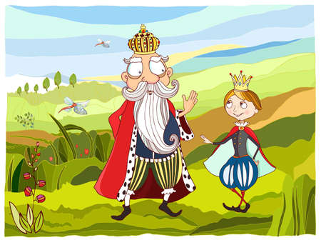 King and ...のイラスト素材