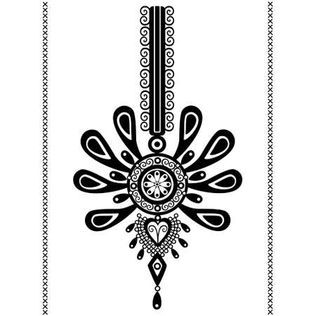 polish folk pattern - parzenicaのイラスト素材