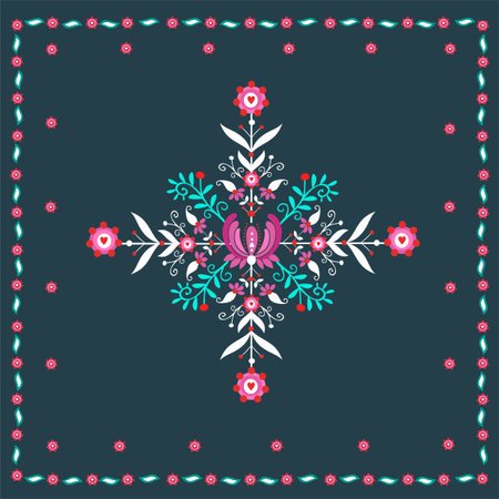 polish pattern folk
