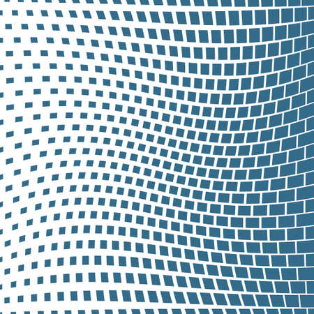 Abstract geometric square halftone background. Vector illustrationのイラスト素材