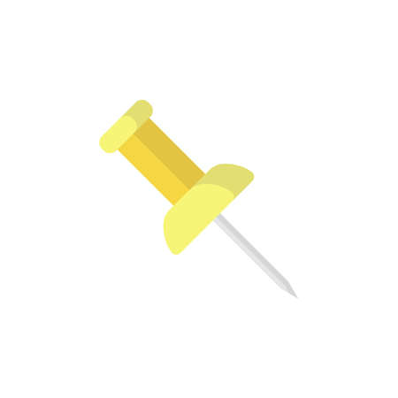 pin icon vector illustration. suitable for website designのイラスト素材