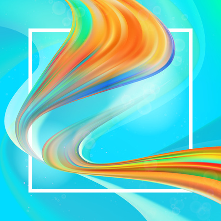 Liquid color background design. Fluid gradient shapes composition. Design posters. Vector illustration. Eps10のイラスト素材