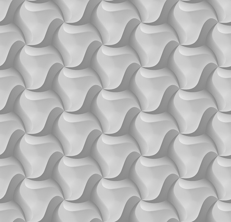 Vector 3d hexagon tile brick pattern for decoration and design tile. Eps 10のイラスト素材