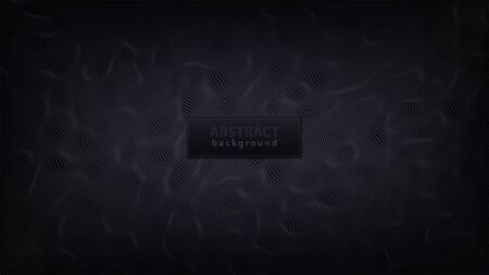 Abstract background design. Wavy lines in perspective. Technology, Big data, science, future style design. Vector EPS10のイラスト素材