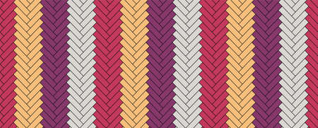 Herringbone floor. Seamless tile pattern. herring bone texture. Outline cladding surface. Ceramic decorative print. Classic tessellation grid. paving banner. subway panel. vector illustrationのイラスト素材