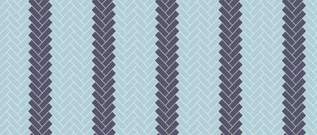 Herringbone seamless floor. Tile pattern. paving background. Cladding subway texture. Timber masonry. Ceramic check print. Geometric diagonal grid. Scandinavian monochrome panel. vector illustrationのイラスト素材